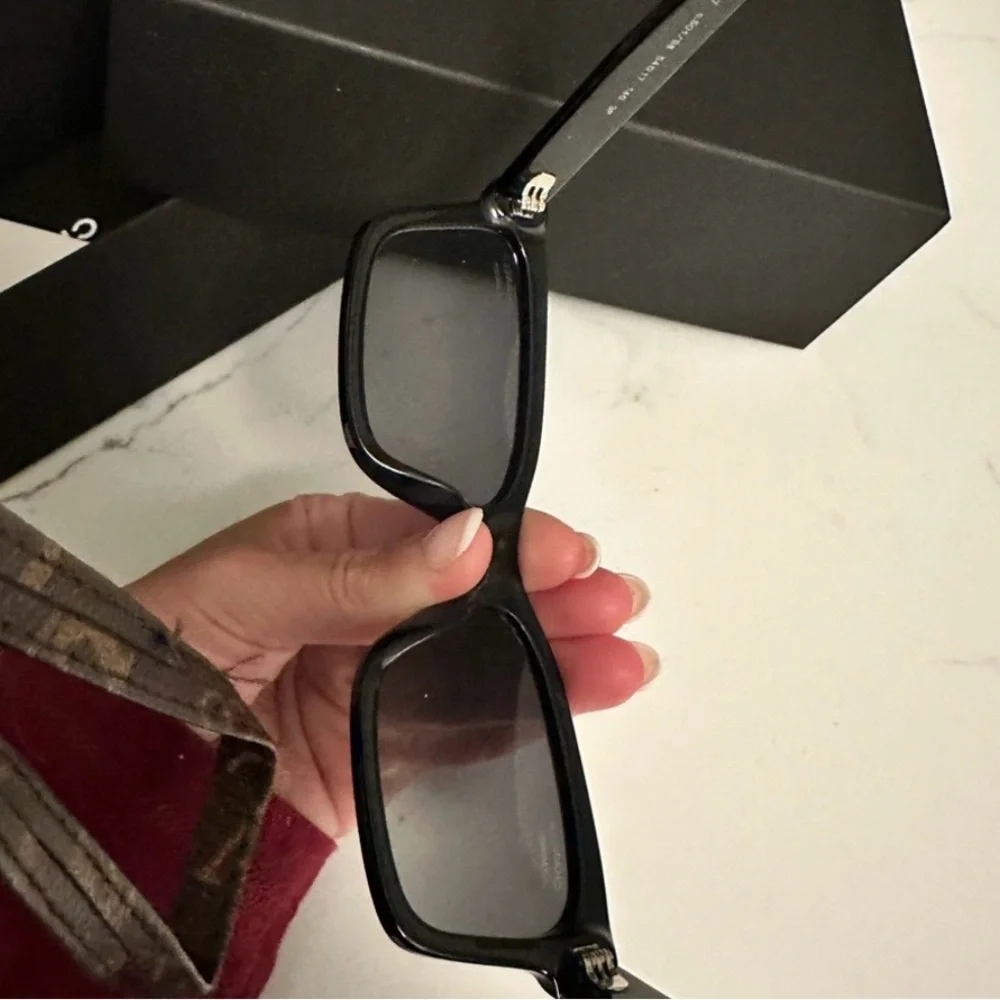 NWT CHANEL Black Sunglasses - Picture 3 of 4